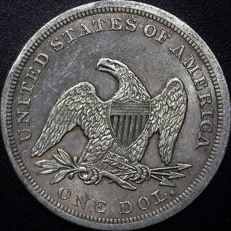 1849-Seated-Liberty-Dollar---This-One-Got-Away-:-
